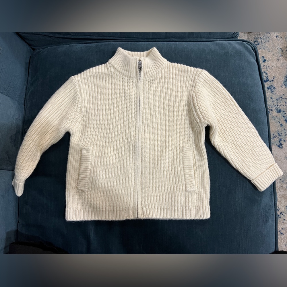 NWT Zara 18-24 month off white sweater